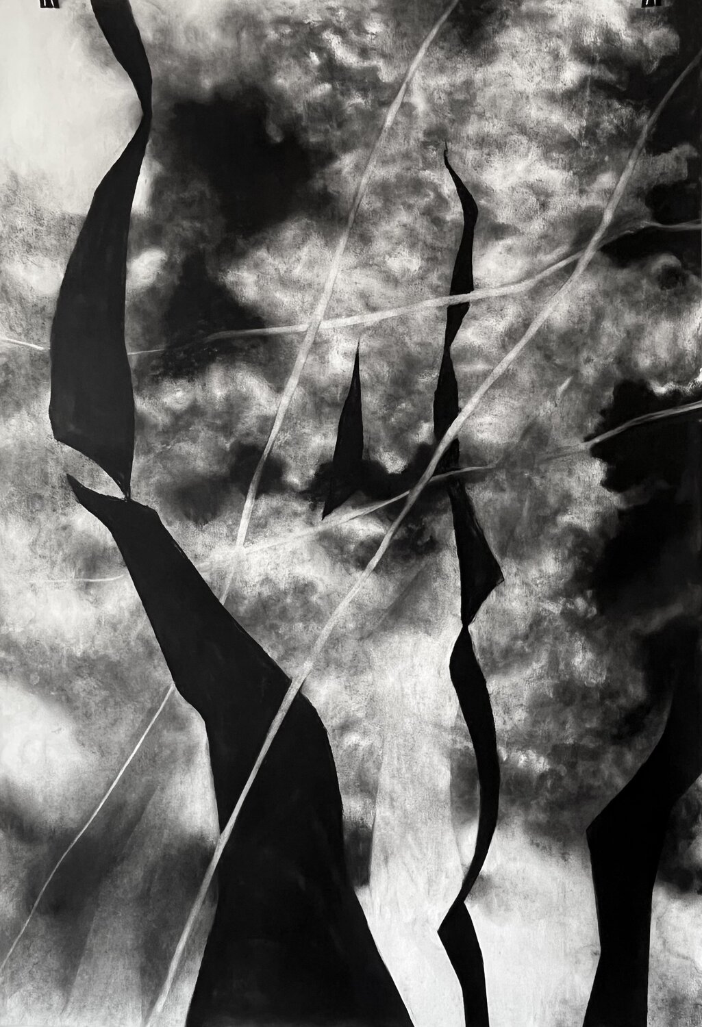 Sky’s Pathways Philippe Briade Drawing for sale