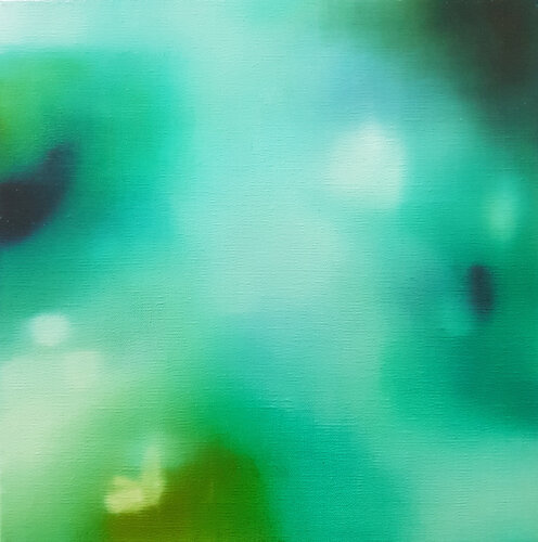 My heart feels so light at the idea of having more freedom and getting out of the rat race. by Nicola Newman, Painting for Sale on Select