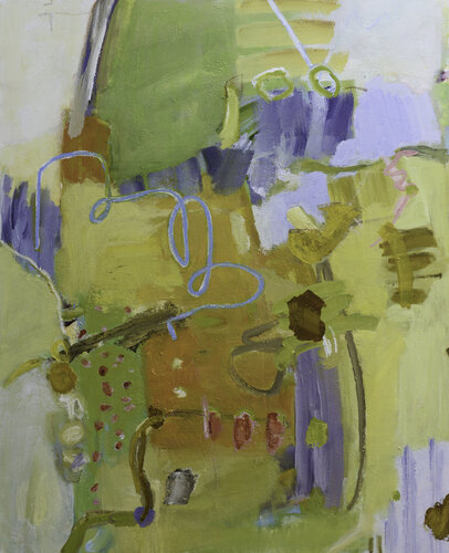 Look how the plants you gave me are blooming by Elisabetta Sonda, Painting for Sale on Select