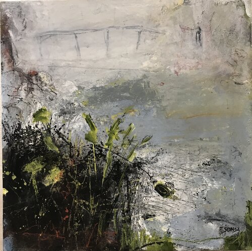 The bridge by Elisabetta Sonda, Painting for Sale on Select