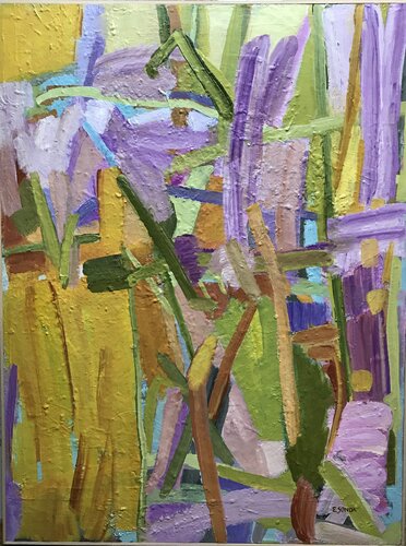 Iris Innominata by Elisabetta Sonda, Painting for Sale on Select