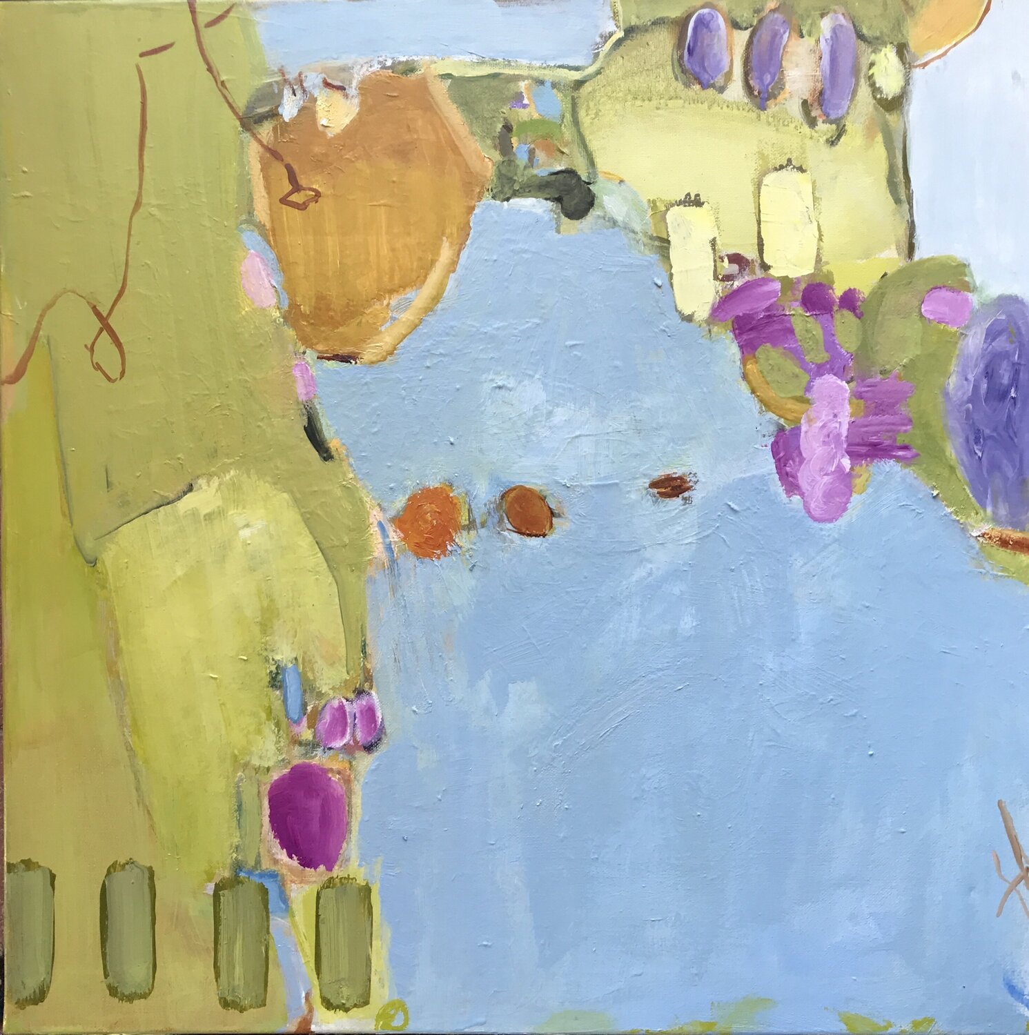 Climbing into the air Elisabetta Sonda Original painting for sale