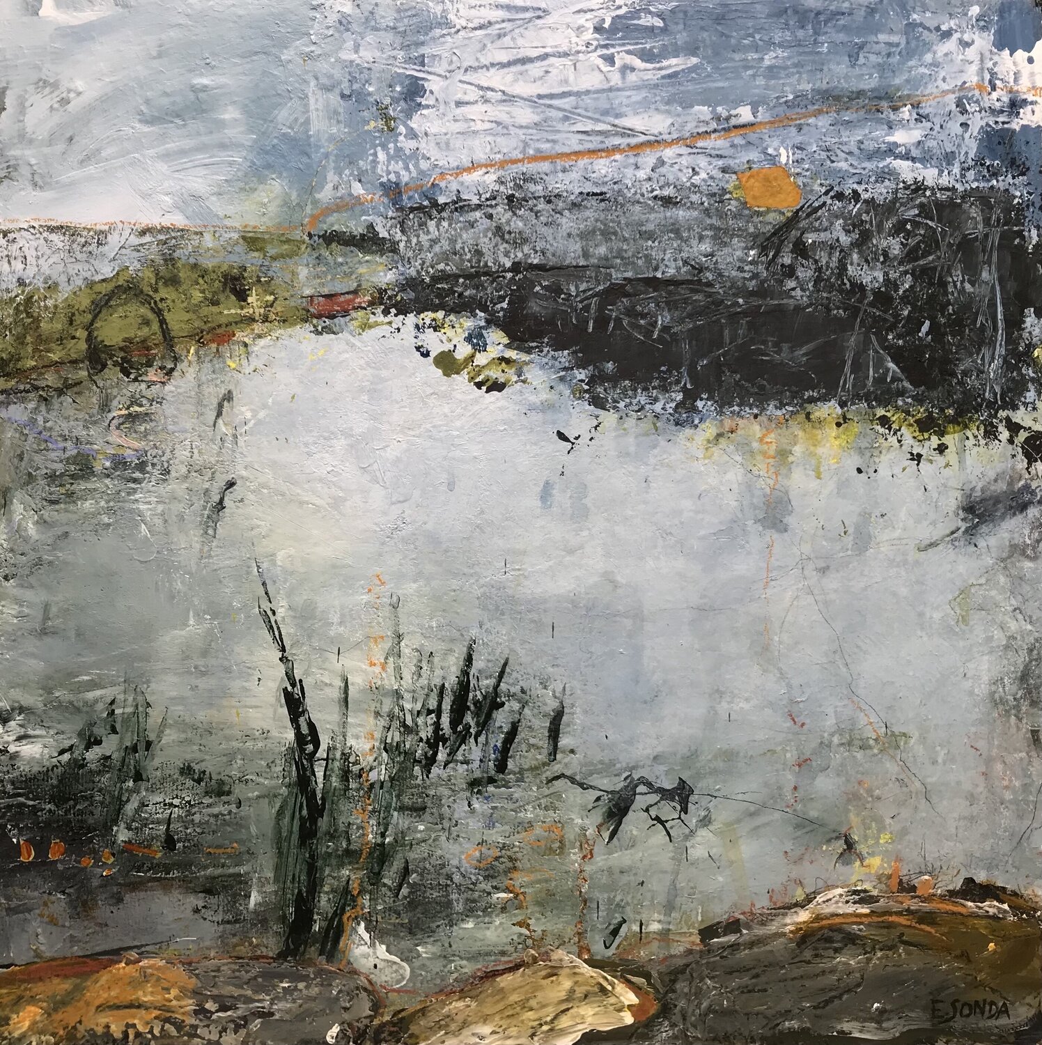 Vespers hour Elisabetta Sonda Original painting for sale
