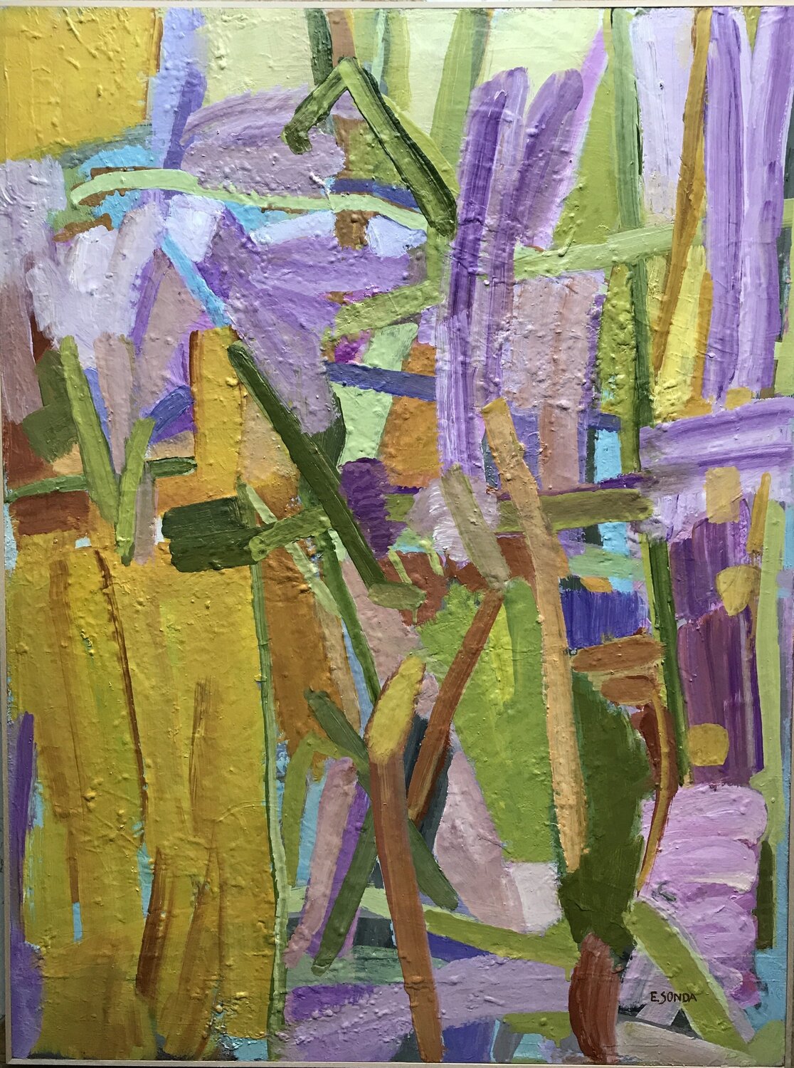 Iris Innominata Elisabetta Sonda Original painting for sale