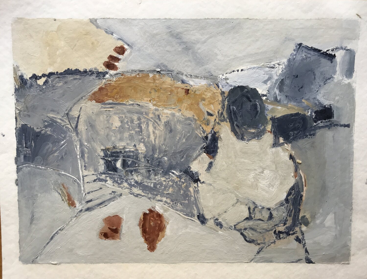 It happened in January Elisabetta Sonda Original painting for sale