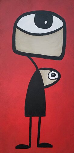 Presence 3 by Veronika Obushikhina Danilova, Painting for Sale on Select