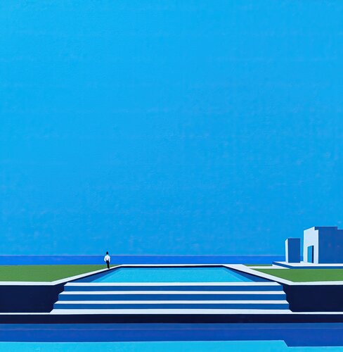 Plane 6 by Veronika Obushikhina Danilova, Painting for Sale on Select