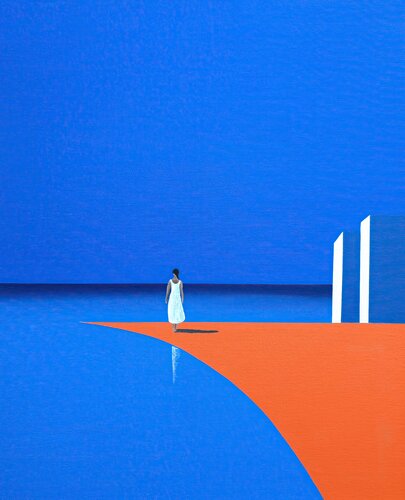 Plane: Threshold 10 by Veronika Obushikhina Danilova, Painting for Sale on Select