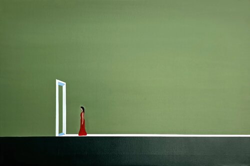 Threshold 12 by Veronika Obushikhina Danilova, Painting for Sale on Select