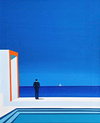 Plane 15 by Veronika Obushikhina Danilova, Painting for Sale on Select