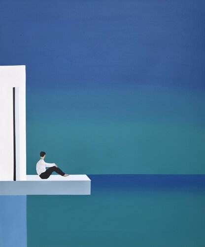 Plane 16 by Veronika Obushikhina Danilova, Painting for Sale on Select