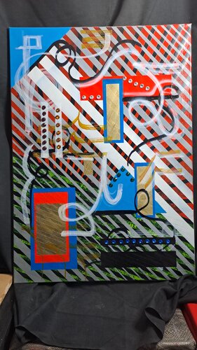 Abstract by Simone Grenzi, Painting for Sale on Select