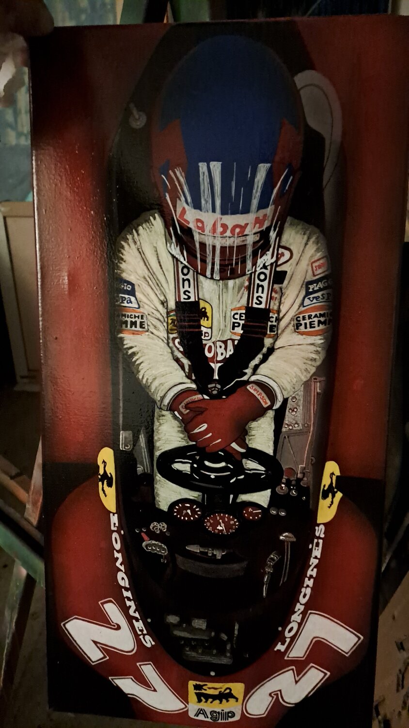 Villeneuve Simone Grenzi Original painting for sale