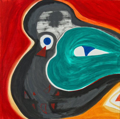 ANGER by Kamila Fugowska, Painting for Sale on Select