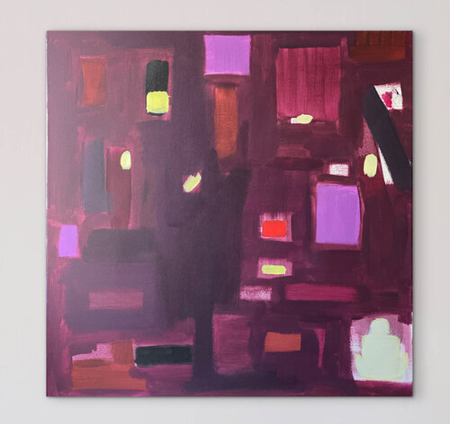 GOD SAID: RUN! by Kamila Fugowska, Painting for Sale on Select