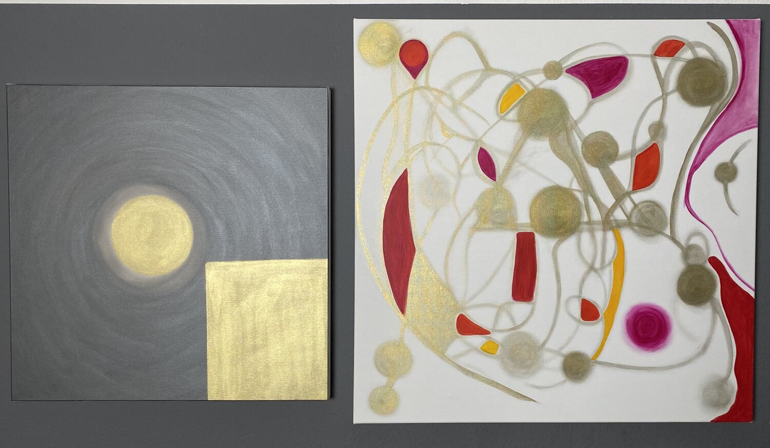 BECOMING… HAPPY Kamila Fugowska Original painting for sale