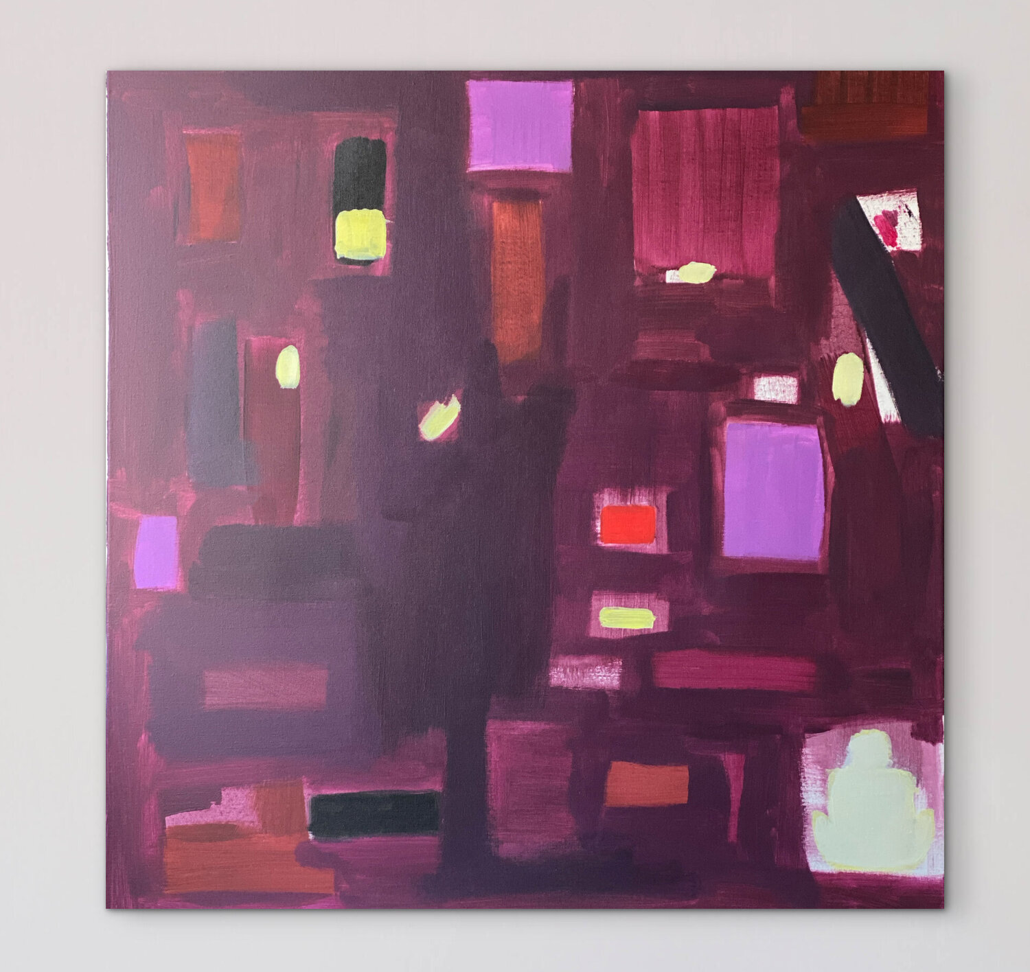 GOD SAID: RUN! Kamila Fugowska Original painting for sale