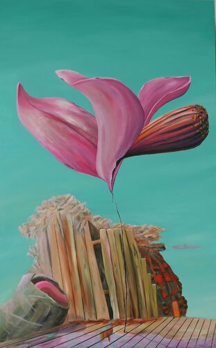 the day before yesterday by Mocx Dabbert, Painting for Sale on Select