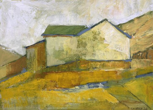 Quiet House by Barbara Landbeck, Painting for Sale on Select