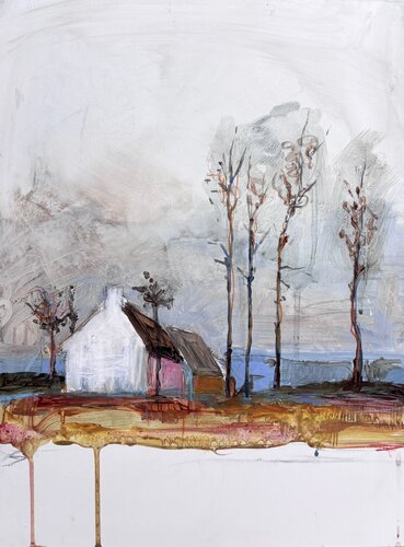 The House II by Barbara Landbeck, Painting for Sale on Select