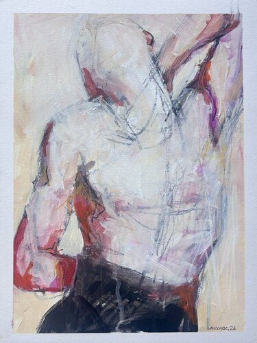 Unfinished Presence by Barbara Landbeck, Painting for Sale on Select