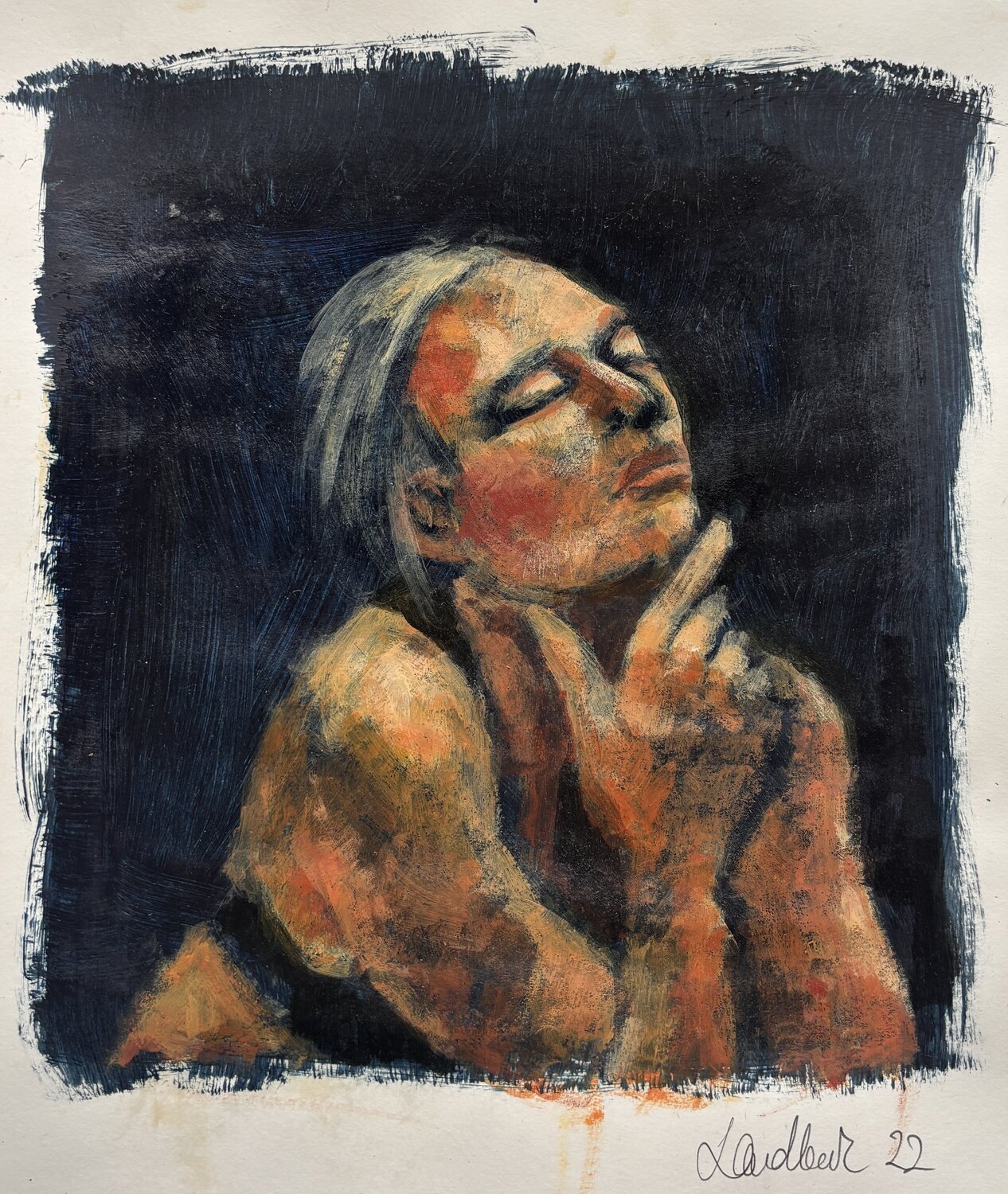 In Stillness Barbara Landbeck Original painting for sale