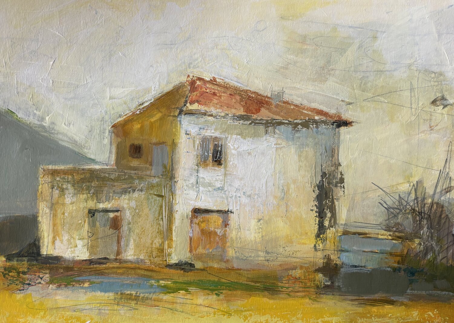 Fading Light Barbara Landbeck Original painting for sale