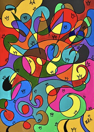 Crown by Veronika Sarma, Painting for Sale on Select