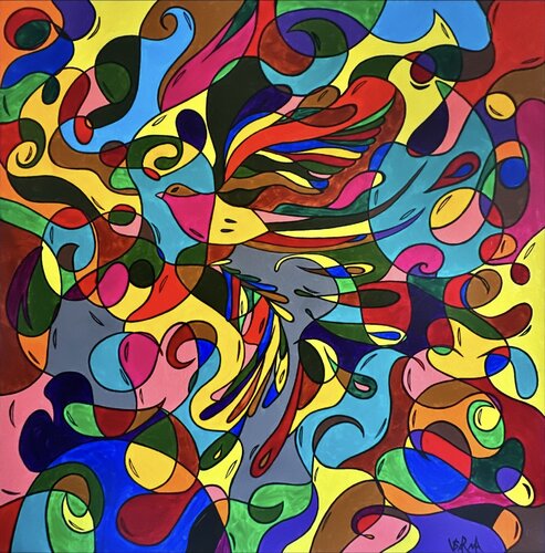 Swallow by Veronika Sarma, Painting for Sale on Select