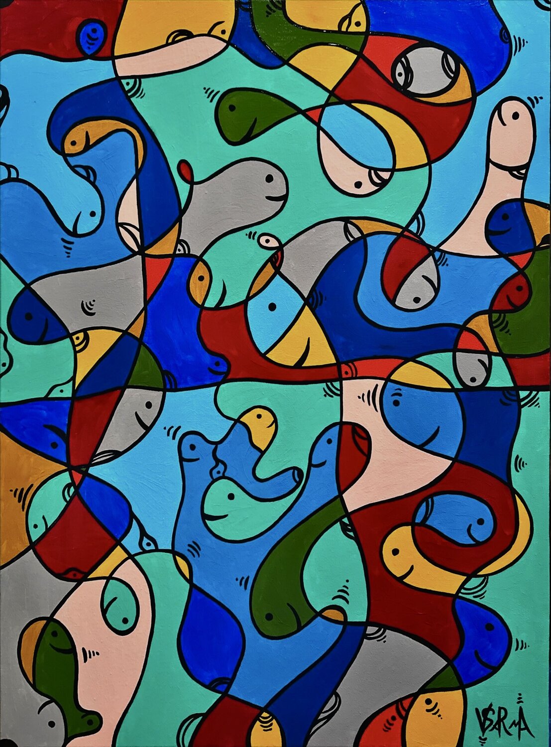 Tranquility Veronika Sarma Original painting for sale