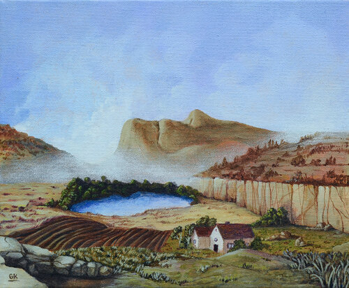 Tranquillity by Gosia Karski, Painting for Sale on Select