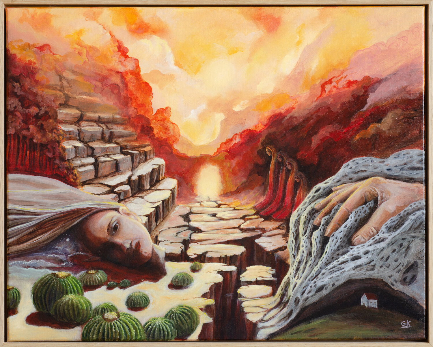 Break of Dawn Gosia Karski Original painting for sale