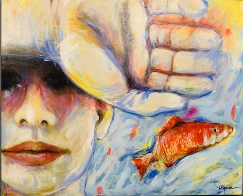 "RESILENTE" by Diana Herrera, Painting for Sale on Select