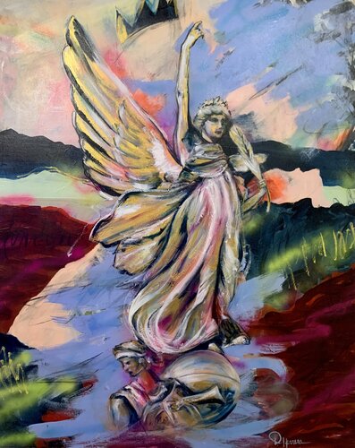 "VICTORIA MEMORIAL " by Diana Herrera, Painting for Sale on Select