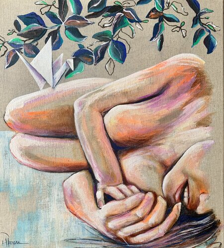 “SIN ENVOLTURA II “ by Diana Herrera, Painting for Sale on Select