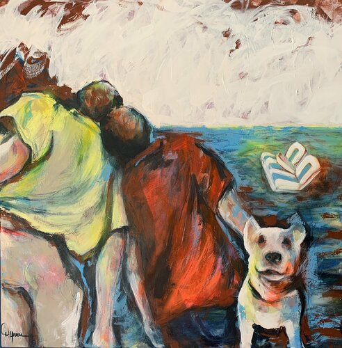 "JUNTOS" by Diana Herrera, Painting for Sale on Select