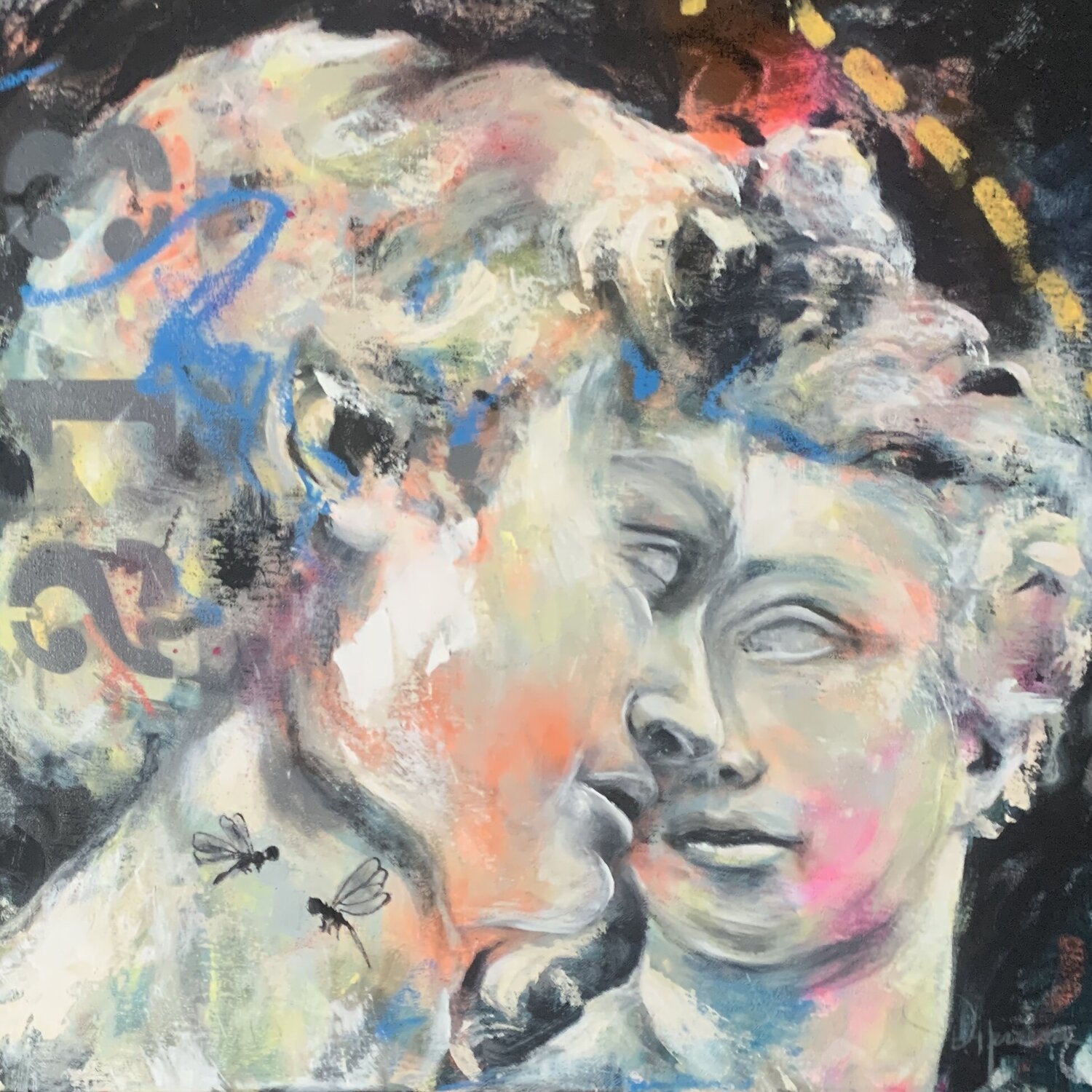 “Armonia” Diana Herrera Original painting for sale