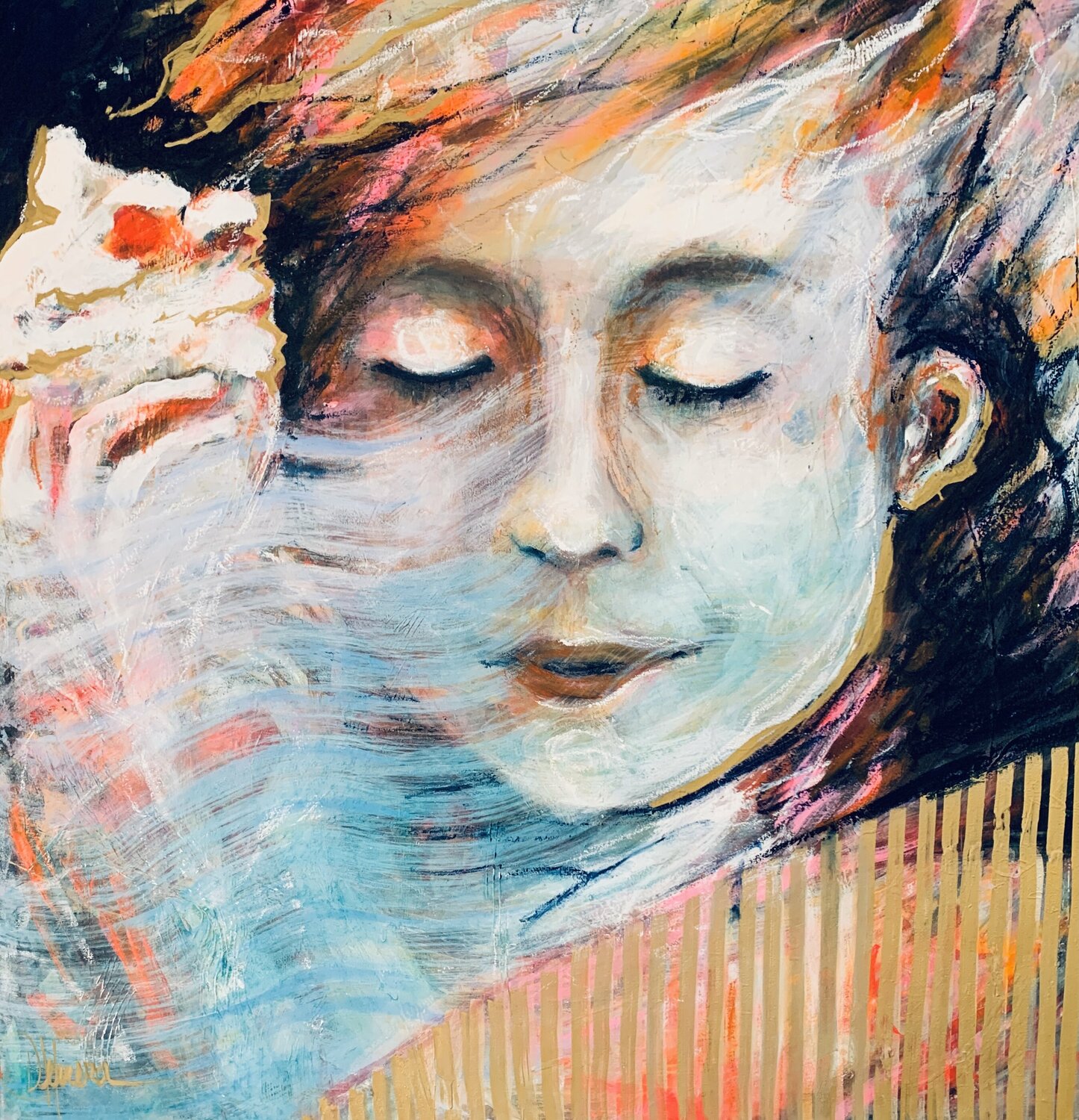 “SUSURRO” Diana Herrera Original painting for sale