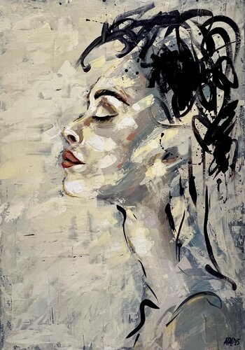 Serenity clash by Annika Dzerve, Painting for Sale on Select