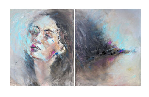 Latent heat by Annika Dzerve, Painting for Sale on Select