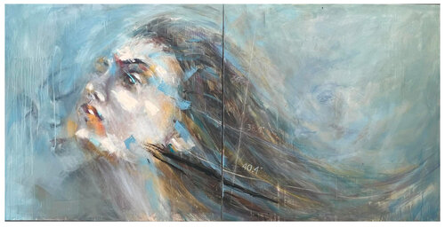 Thermal Displacement — Cycle II by Annika Dzerve, Painting for Sale on Select