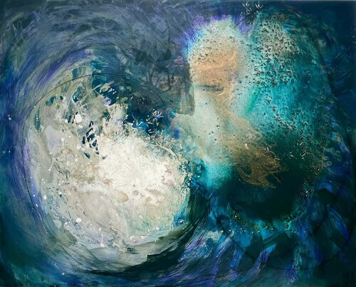 Internal pressure 01 by Annika Dzerve, Painting for Sale on Select