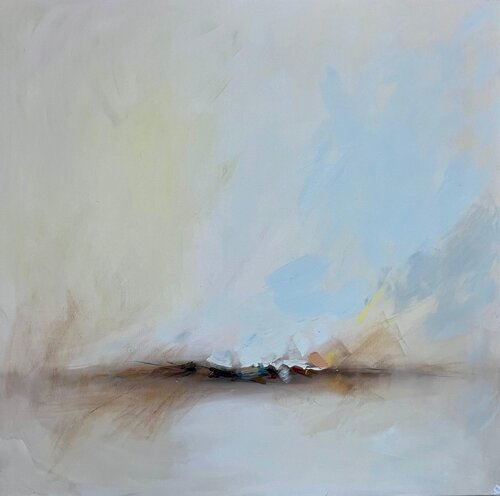 The warmth of Absence by Annika Dzerve, Painting for Sale on Select