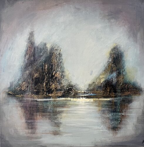 Landscape north 2 by Annika Dzerve, Painting for Sale on Select