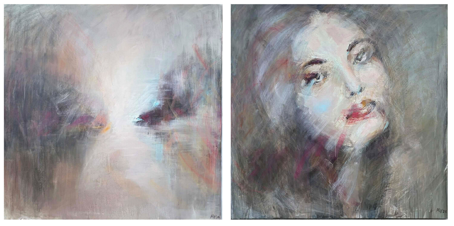 Residual presence Annika Dzerve Original painting for sale