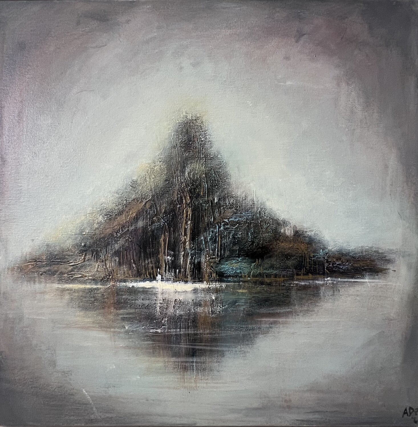 Landscape north 1 Annika Dzerve Original painting for sale