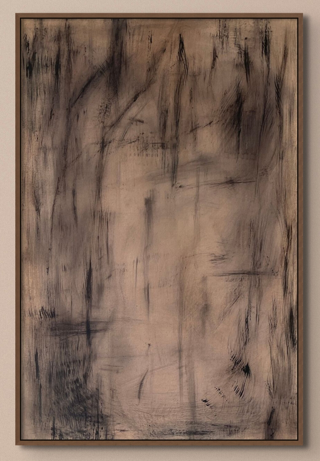 Wabi Sabi Three Rebecca Anne Maclean Original painting for sale