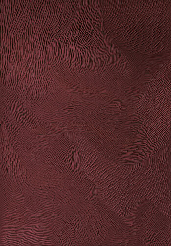 " Burgundy Fluency 5 " Burgundy abstract acrylic high textured art by Yana Sagan, Painting for Sale on Select