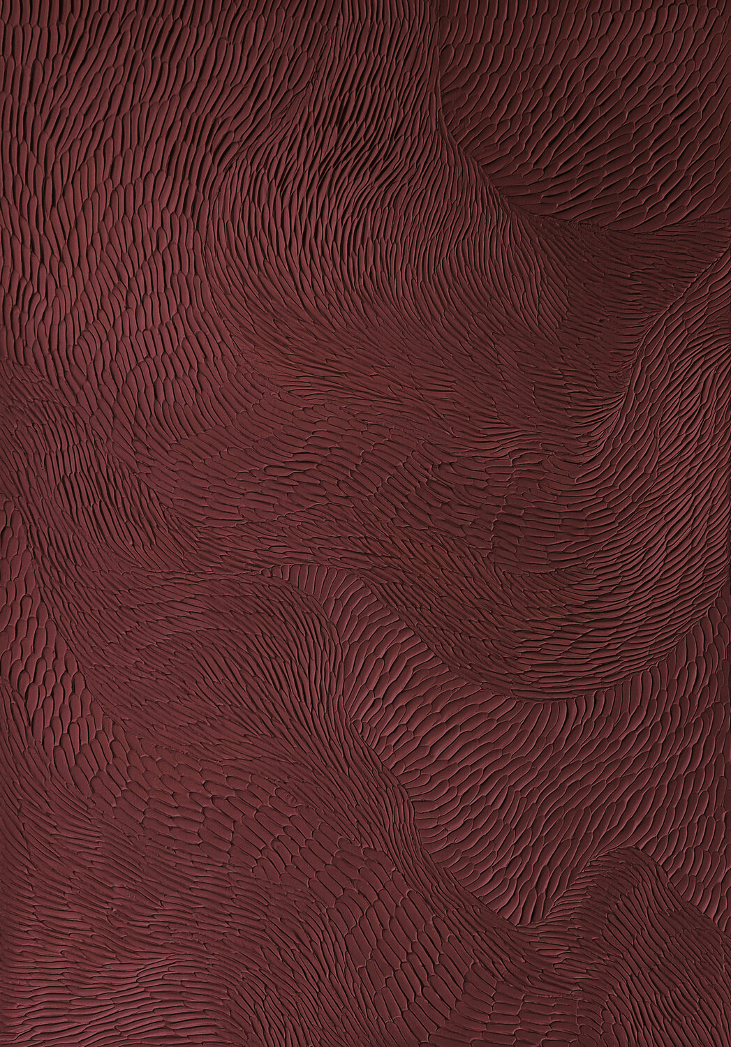 " Burgundy Fluency 5 " Burgundy abstract acrylic high textured art Yana Sagan Original painting for sale