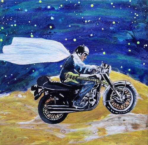 Nomad - Bombino by Maria Elena Di Lascio, Painting for Sale on Select